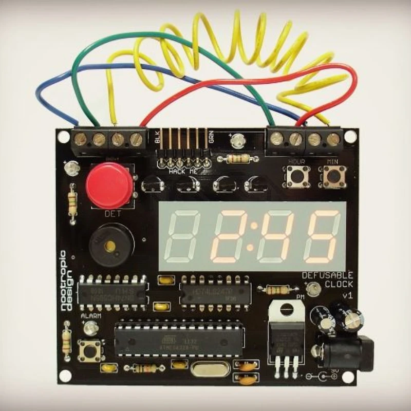 Power the Digital Clock Zinc & Copper Electrodes Science Kit School Project