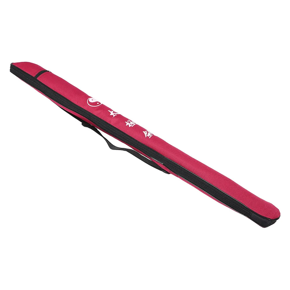 

Sword Carry Bag Oxford Cloth Adjustable Strap Waterproof Outdoor Training Tai Chi Swords Protective Pouch Wear Resistant