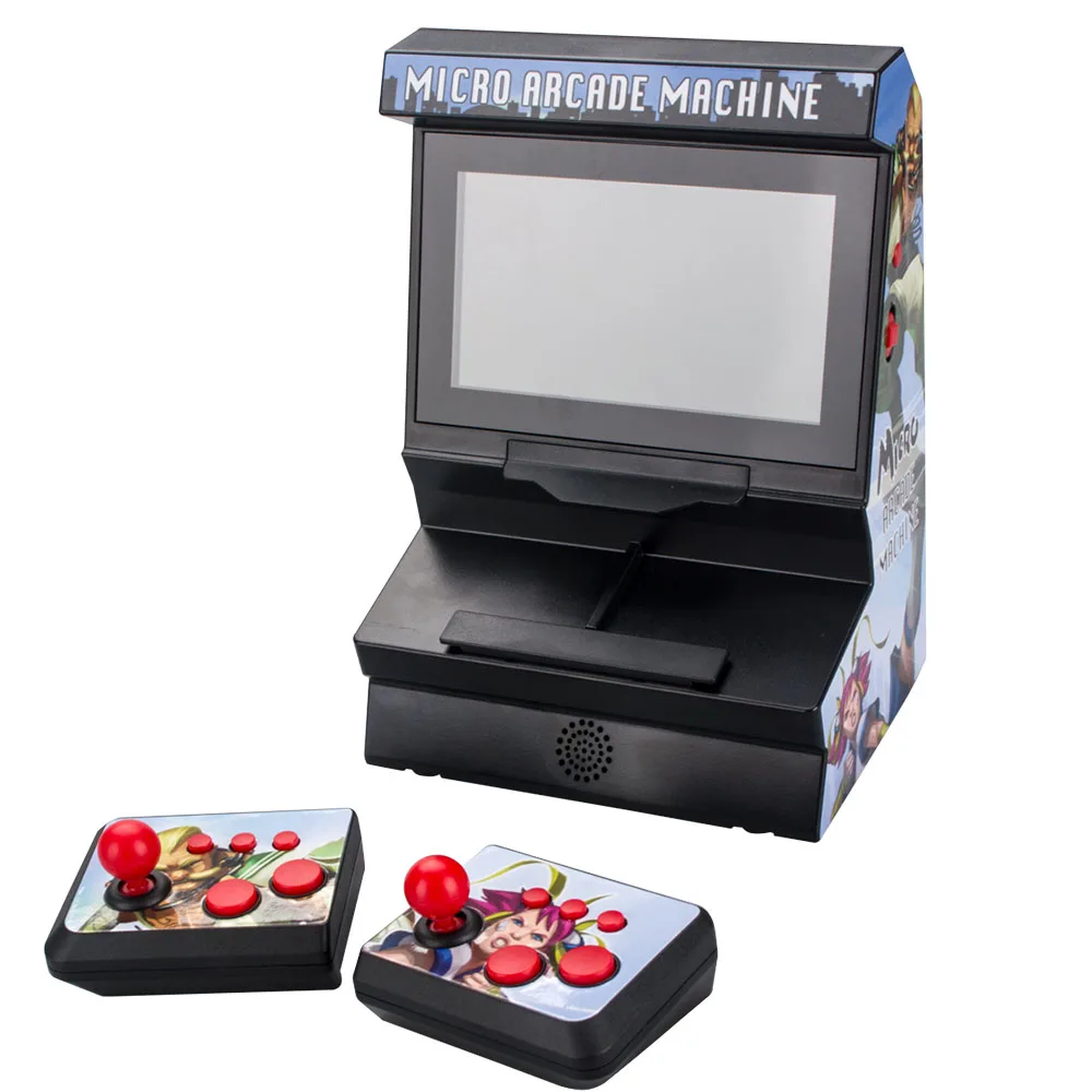 Imagem -02 - Arcade Game Shaped Video Game Console Mini Handheld Console 300 Jogos Tela Grande 43 Polegadas