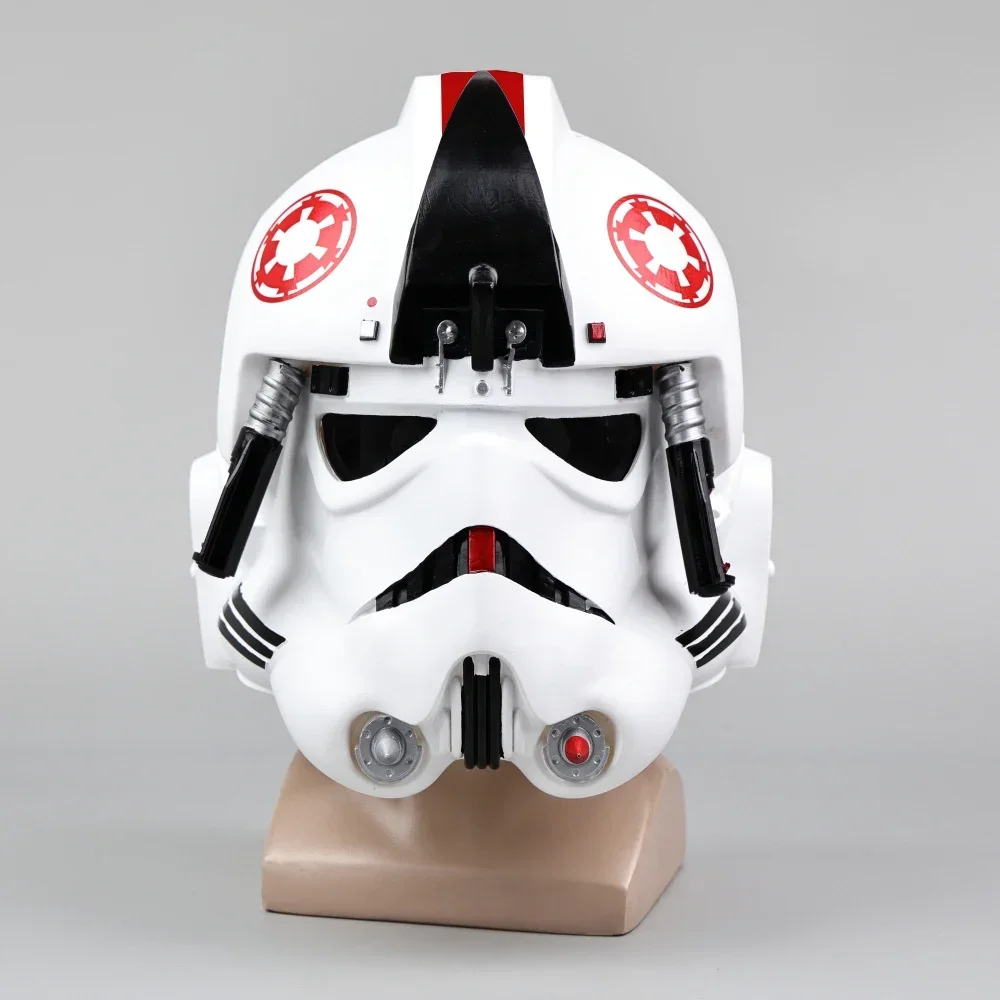 

The Empire Strikes Back At driver Full Head Masks White Helmet Halloween Mask Masquerade Carnival Stage Performance Party Props