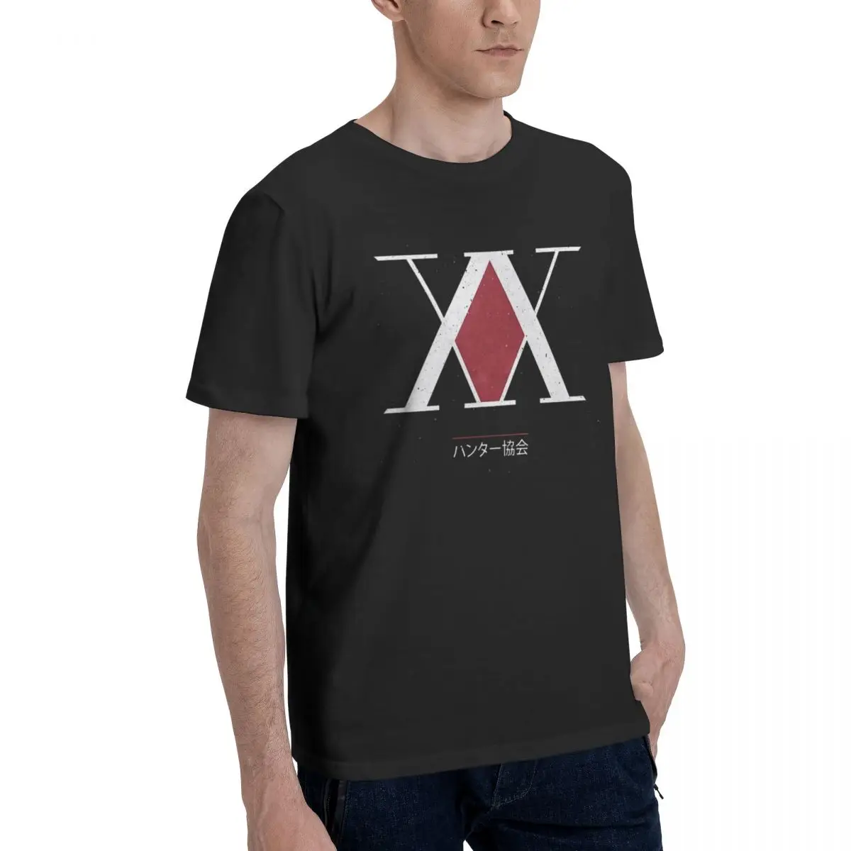 Hunter X Hunter Hisoka ALphabet 2 Adult T-shirt Retro Tees Unique Geek Vintage Leisure USA Size