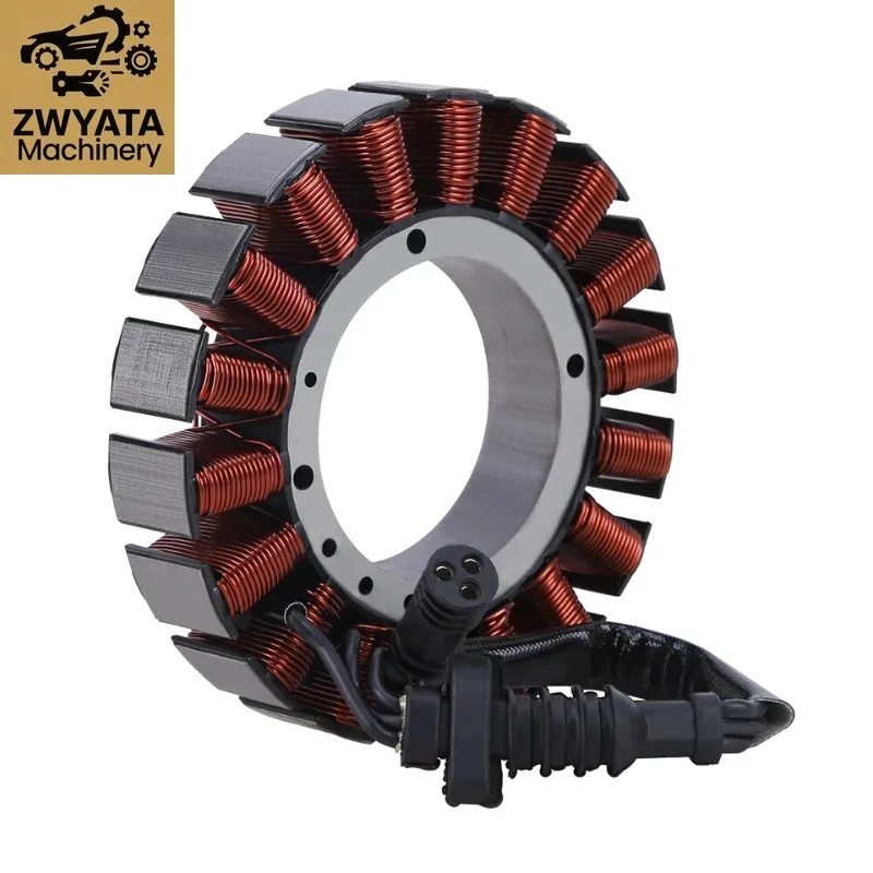 Magneto Stator Coil 30017-08 for Harley Davidso FLS FXCWC FXCW FLSTF FLSTN FLSTC FLSTSB FLSTFB FLD 103 Dyna Switchback 2008-2016 view 4