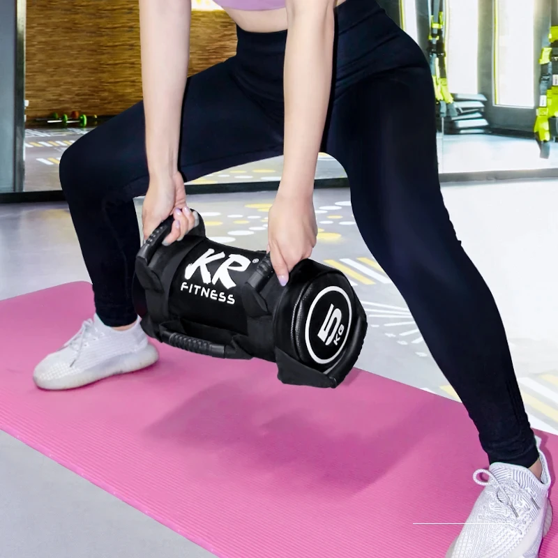Picture 4: Fitness Comprehensive Training Squat Weight Equipment Adjustable Weight Equipment Fitness Weightlifting Energy Bag Iron Sandbag
