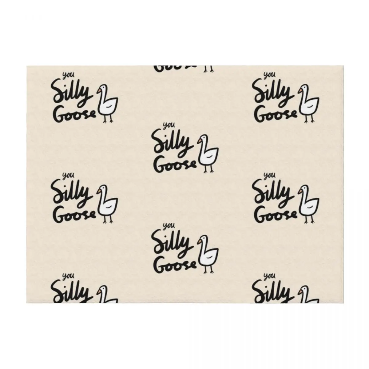

You Silly Goose Throw Blanket Luxury St Warm halloween Loose Blankets