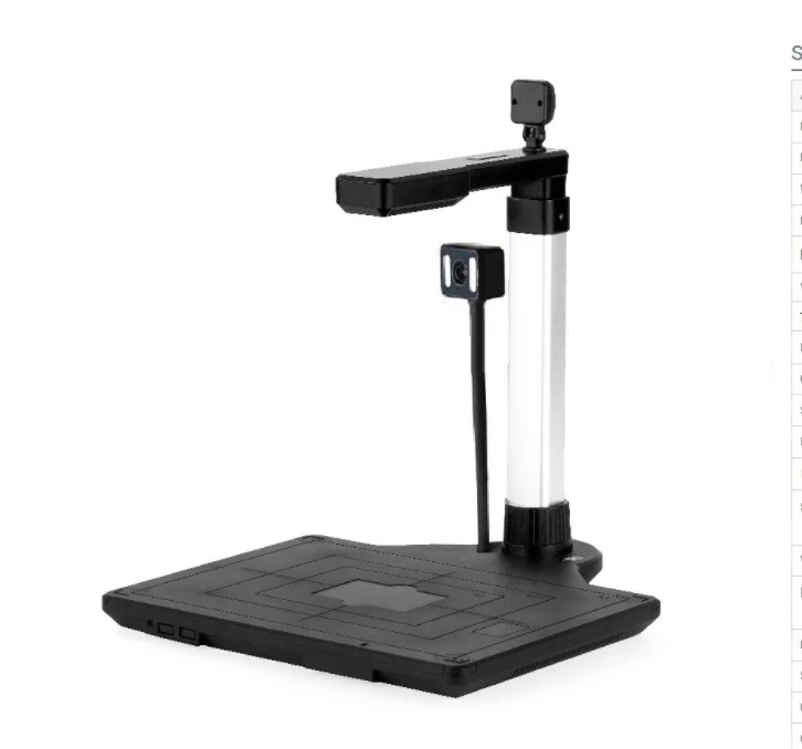 

Сканер документов OCR A3 с тройной камерой 10 МП + 2 МП с USB-интерфейсом Офисный и коммерческий сканер