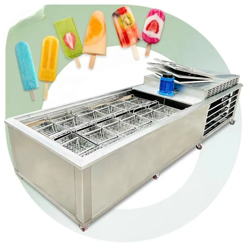 Lollipop making popsicle commercial stick ice cream machine