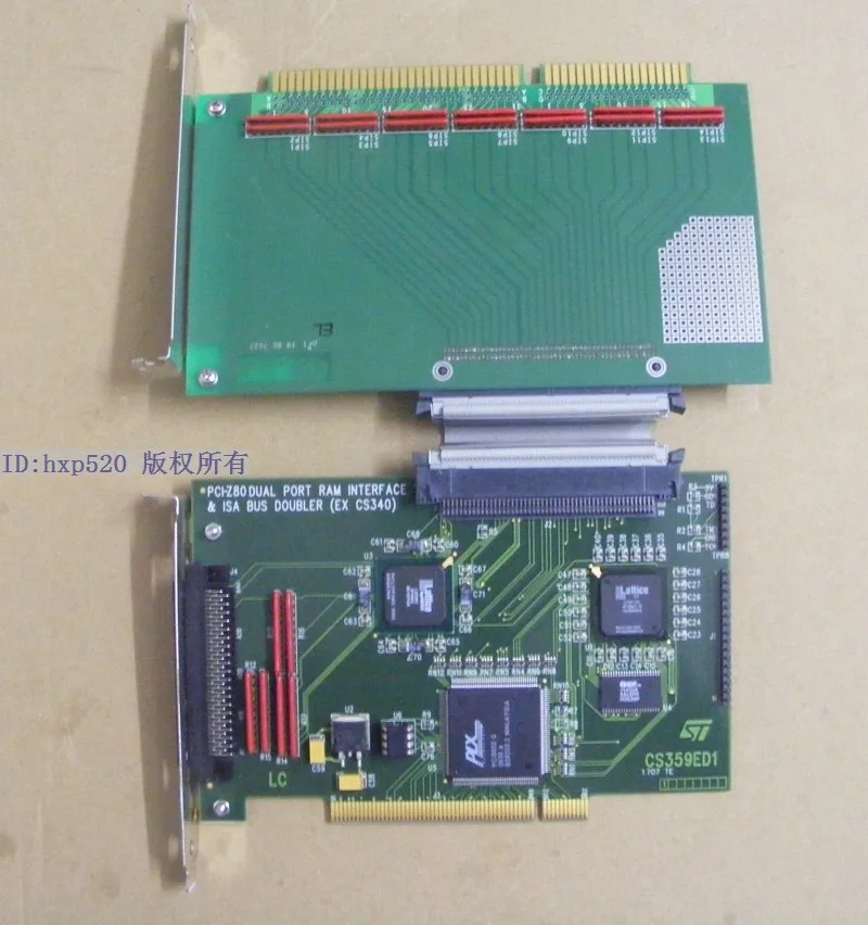 

CS359ED1 PCI-Z80 DUAL PORT RAM INTERFACE ISA BUS DOUBLER