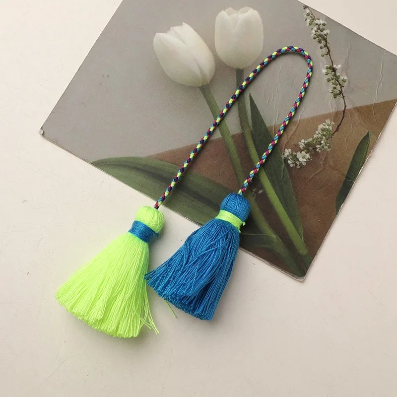 Colorful Thread Tassel Pendant Embellishments Accessories 5pcs Vintage Wholesale Tassel Dangle Wedding Ornament Bulk Supplier