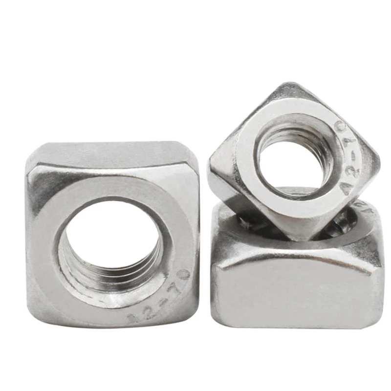 

304 stainless steel square nut square nut square nut M3M4M5M6 M8 M10 M12