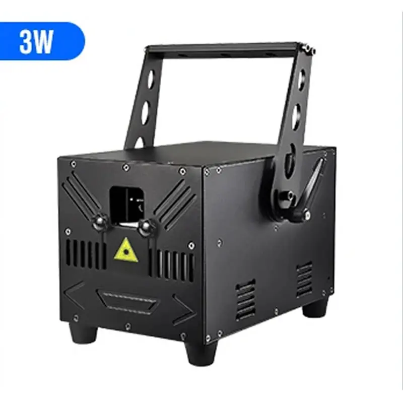 Escáner de luces láser RGB para boda, 10W, 5W, 3W, DMX, a todo Color, efecto 3D, proyector de espectáculo, iluminación de escenario para DJ, fiesta, discoteca y discotecas