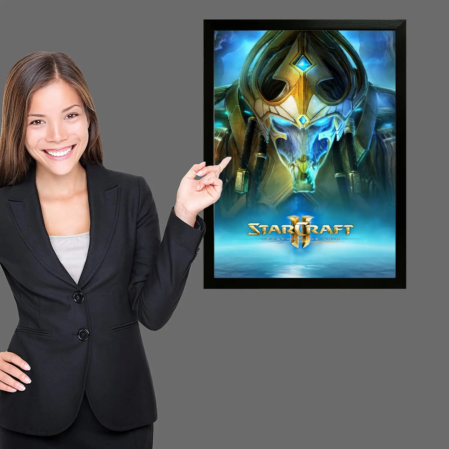 StarCraft II Legacy of The Void Poster Stampe Wall Art Canvas Painting Poster per la moderna famiglia Soggiorno Home Decor