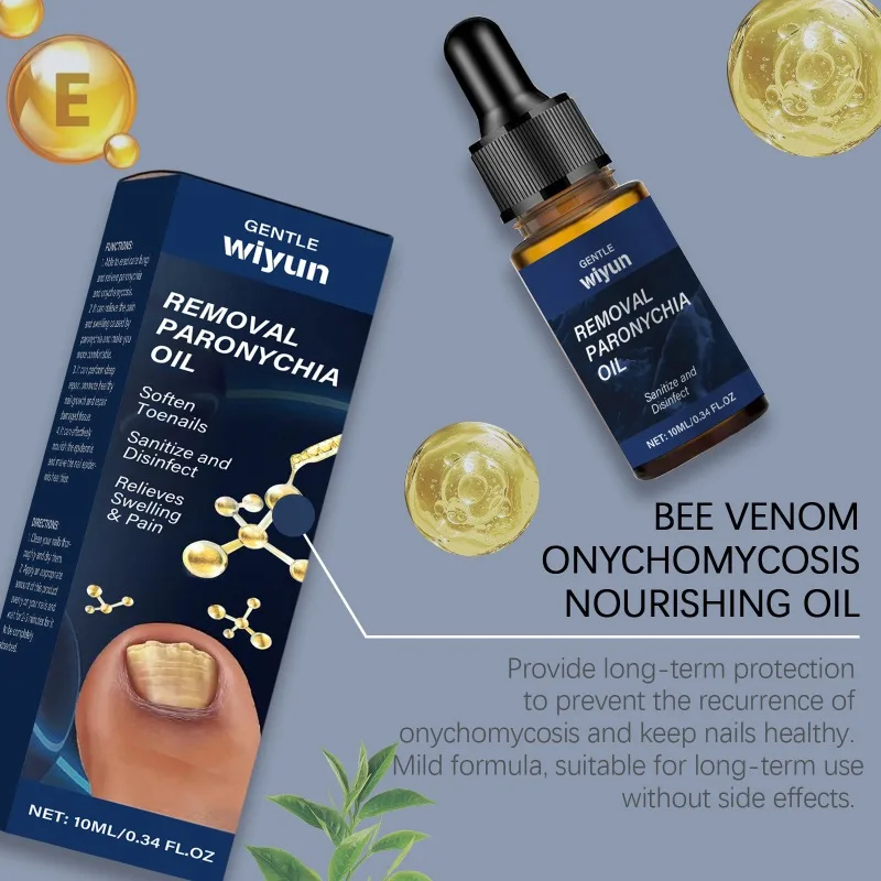 Nail Repair Serum Relieve Swelling Pain Repair Nail Soften Sanitize Toe Nails Anti Infection Paronychia Treatment Essence Care