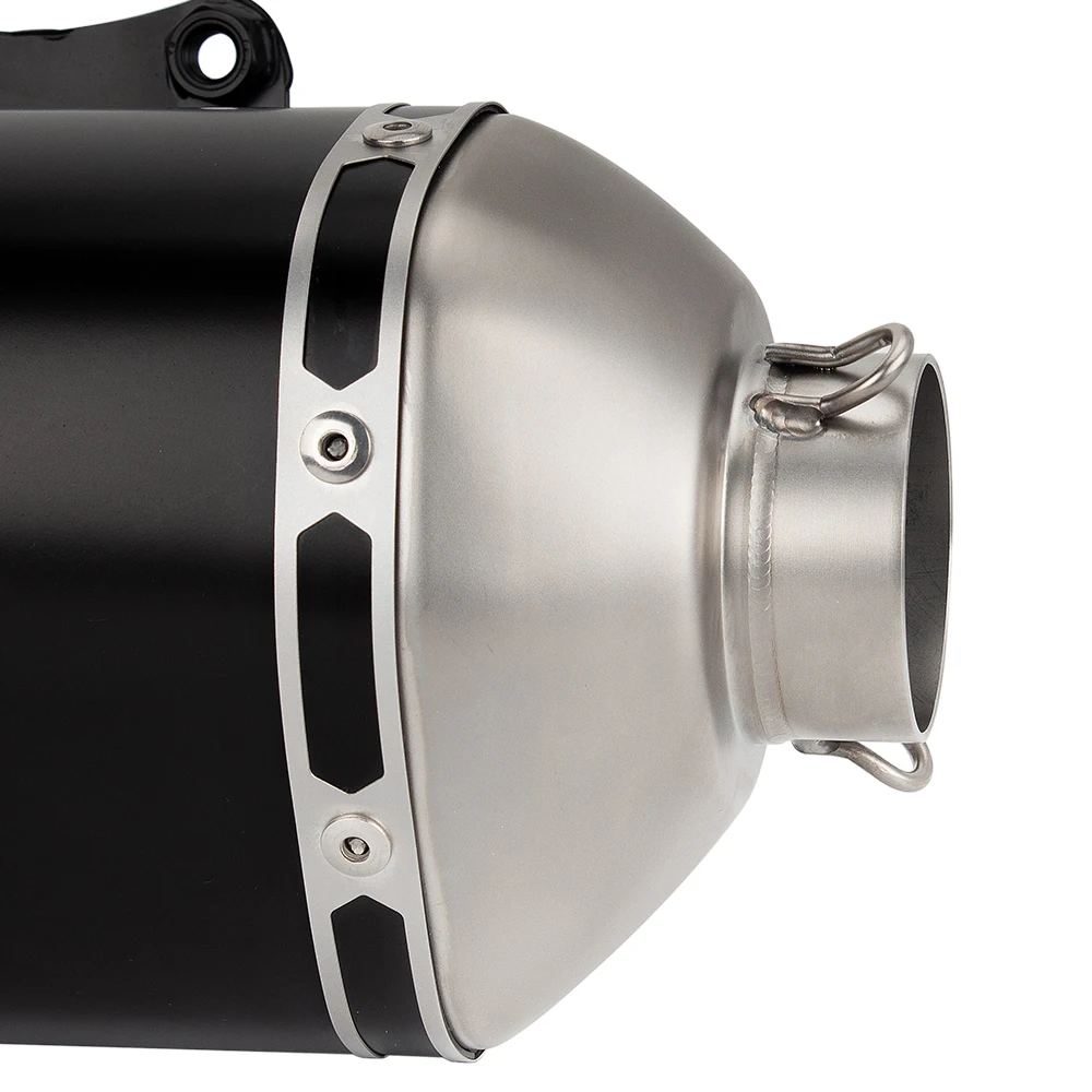 For vespa Sprint Exhaust Muffler Primavera 3V 125 150cc Exhaust Full System Modified Front Link Pipe 2014-2024 S-VE125R1-HZBL/1