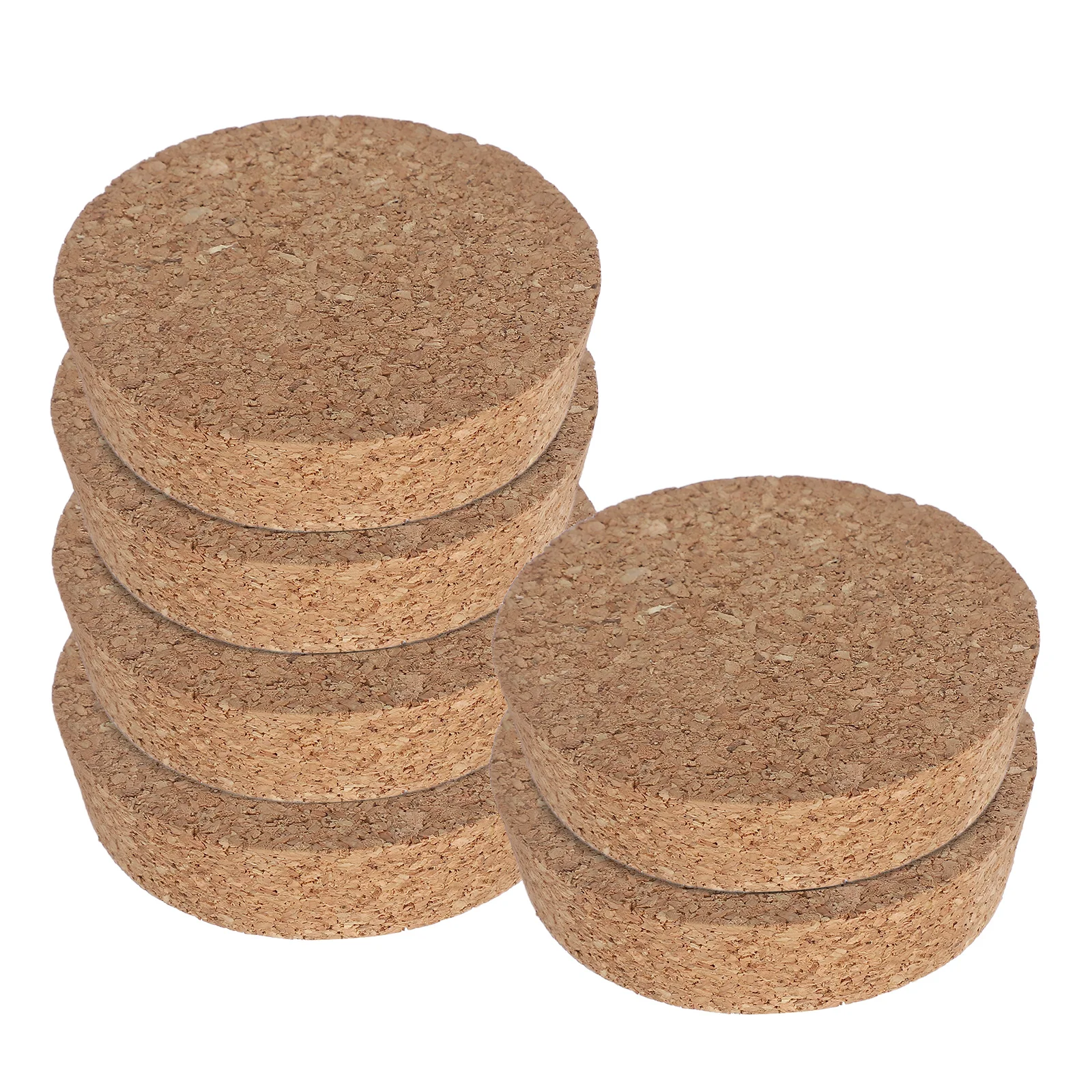 

6 pcs Cork Canning Jar Lids 80X20X73Mm Glass Flower Vase Tops Tight Seal For Hydroponic Planters Terrarium Succulent Jars