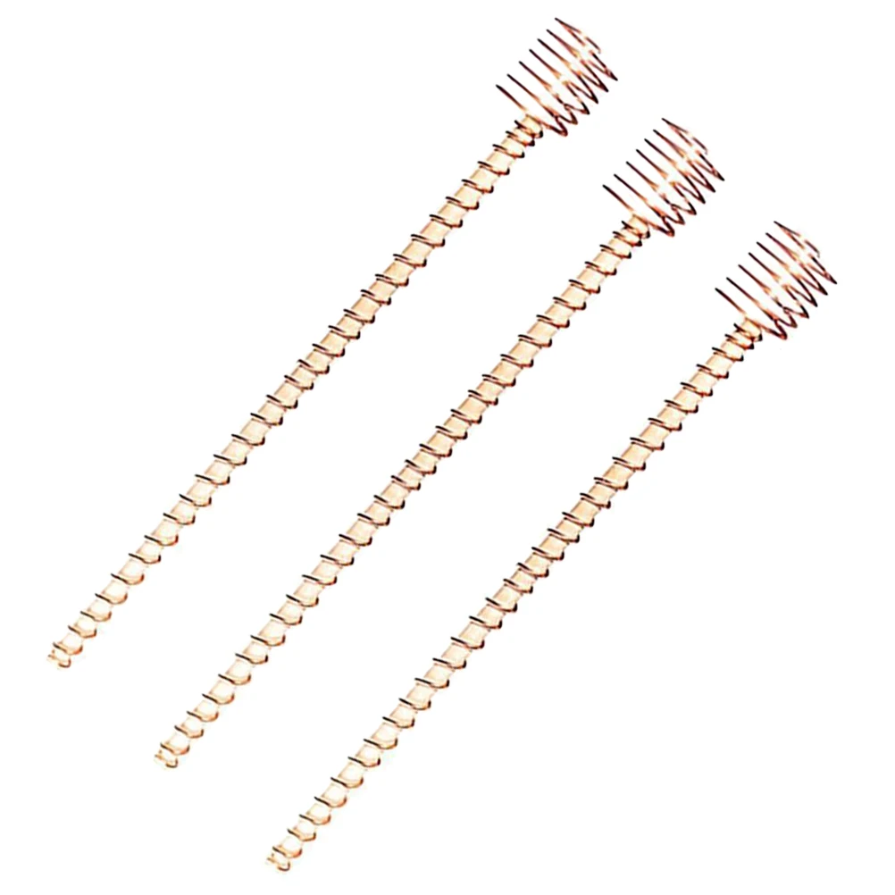 

3pcs Copper Coil Antenna 30cm Electroculture Plant Stake Bare Wire Gardening Vegetables Plants Growth