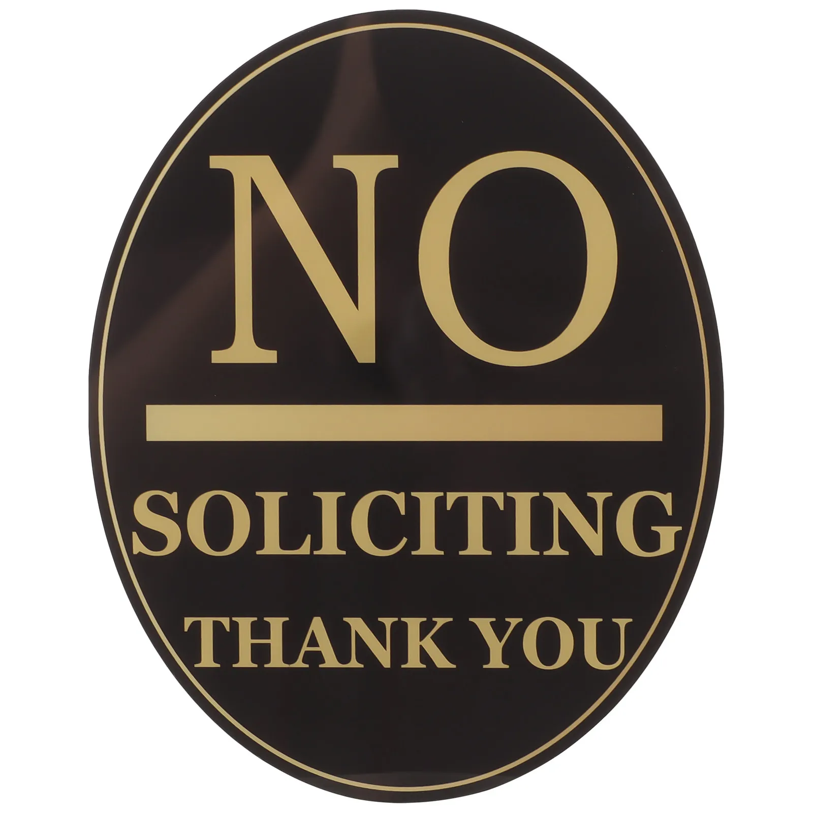 No Soliciting Sign Acrylic Waterproof Outdoor No Soliciting Sign for Door Front Window Usage Funny Door Signs House Number Signs