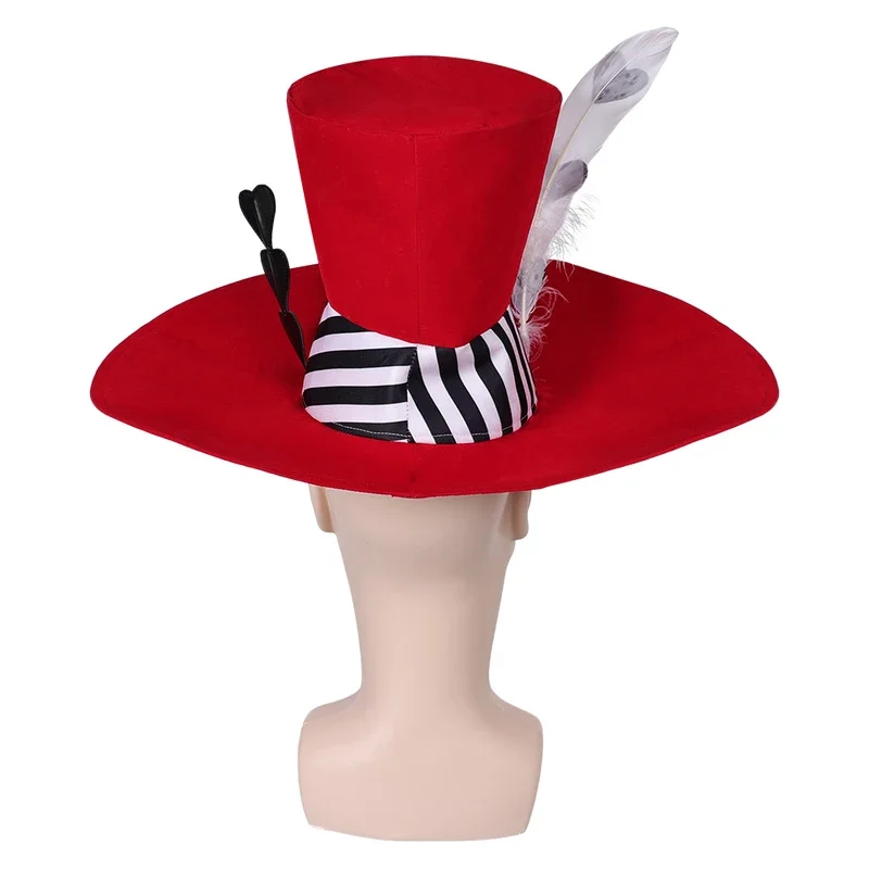 Chapeau de cosplay Lucifer Valentino pour hommes et femmes, couvre-chef Adam, accessoires de carnaval d'Halloween, adulte