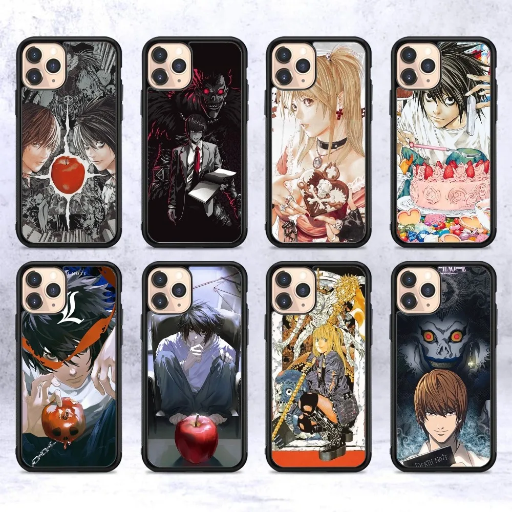 Death Note Yagami Light L Lawliet Phone Case Silicone PC+TPU For Samsung S10 20 30 22 23 24 Plus Lite Ultra Cover