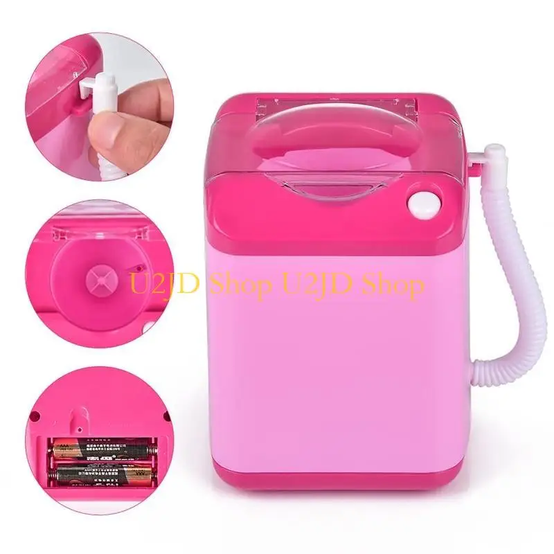 U2JD Makeup Brush Cleaner Dryer Cosmetic Sponge Washing Machine for Make Up Brushes Powder Puff Washer Beauty Tool