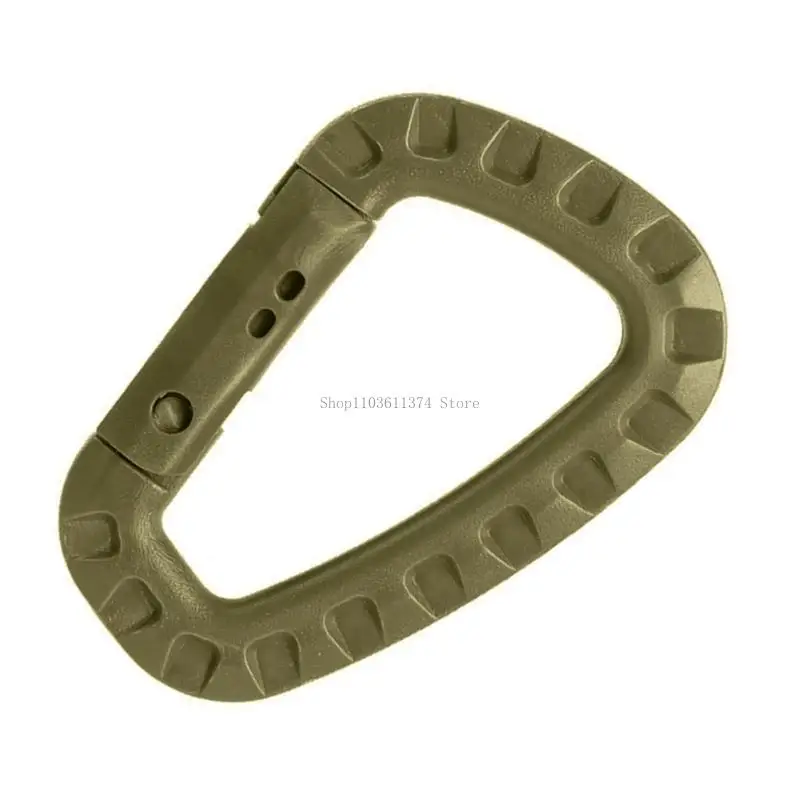 

Tactically Carabiner Keychains Outdoor Backpacks Karabiner Buckle Fast Carabiner Plastic Hook for Outdoor Camping Climbing