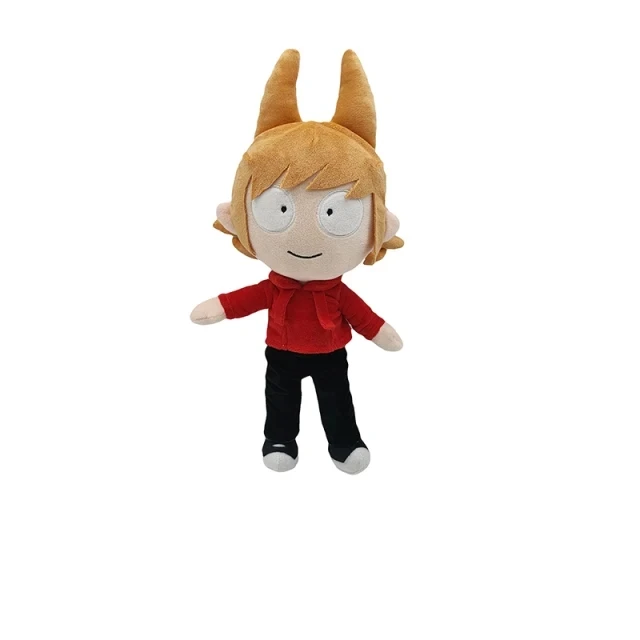 New Anime Eddsworld Plush Cartoon Doll Indoor Home Decoration Soft Stuffed Toy Christmas Gift For Kids