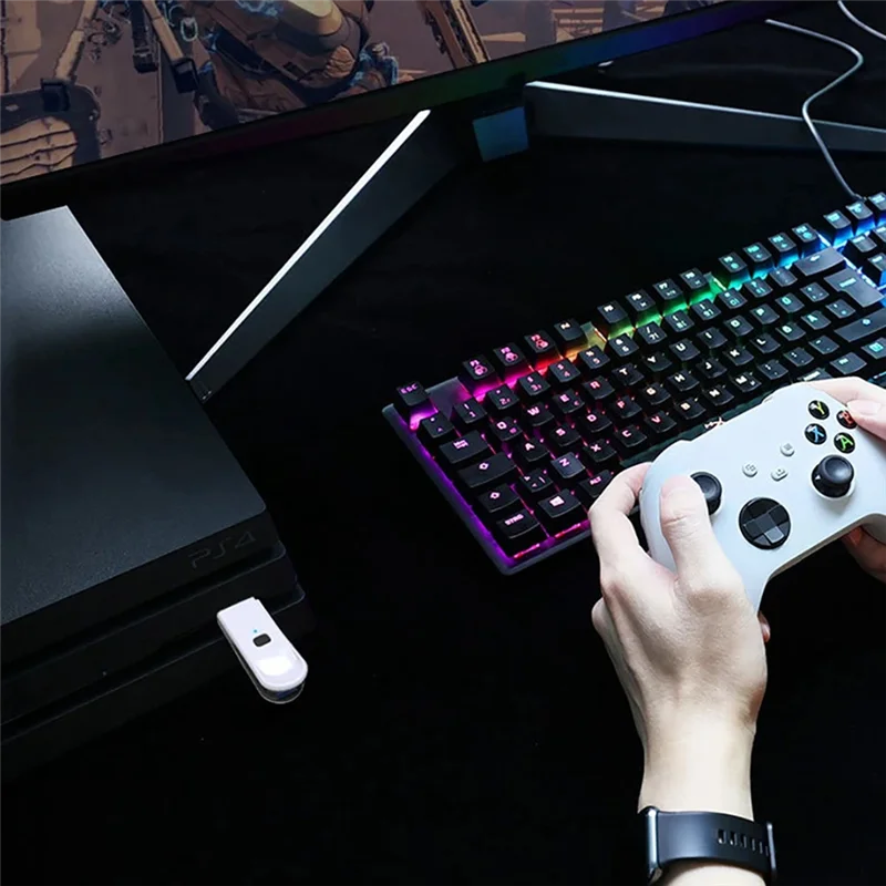 

【Домашние игрушки!】Адаптер USB-приемника для PS3/4/5, для консоли ONE S SWITCH PRO, беспроводной контроллер Bluetooth, геймпад