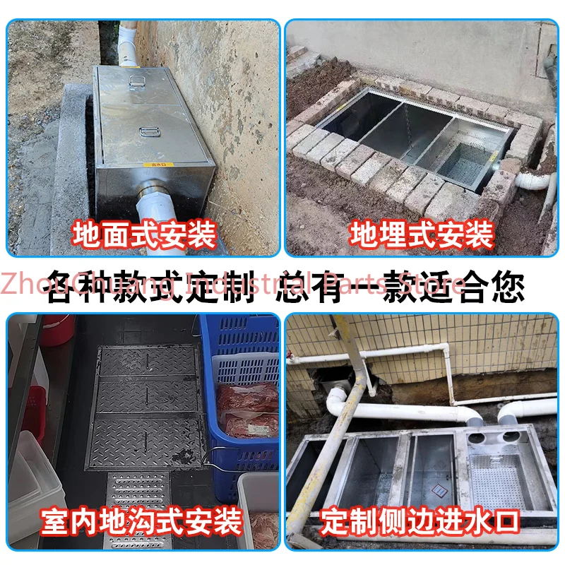 304 stainless steel buried gre - Commercial Kitchen Grease Trap ulasan dan harga