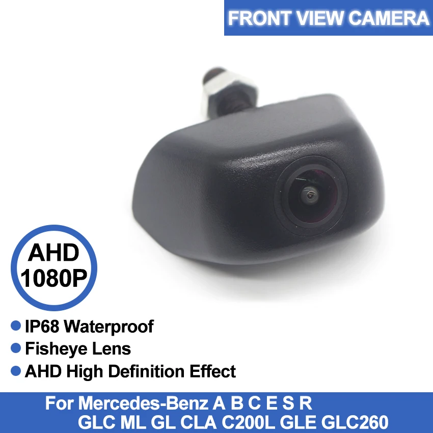 Car Front View Camera For Mercedes-Benz A B C E S R GLC ML GL CLA C200L GLE GLC260 HD CCD Night Vision Waterproof Parking