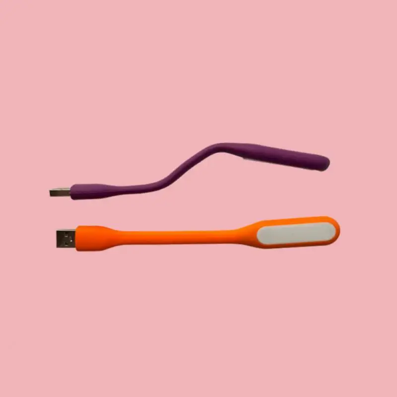 USB 5V LED Book Reading Light Lamp Mini Travel Table Lamp For Power Bank PC Notebook Laptop Flexible Bendable Night Light