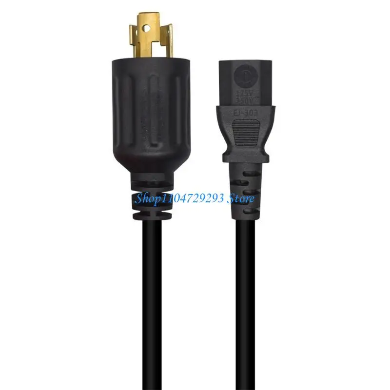 

Y2GD Robust Electrical Power Cord NEMA L5-30P to IEC C13 15A/250V for IT Equipment