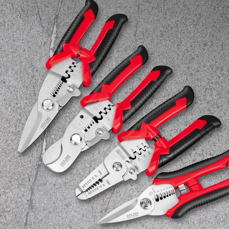 High quality Cable Wire Stripper Cutter Crimper Automatic Multifunctional TAB Terminal Crimping Plier Tools