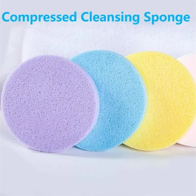 Compressed Strip Face Wash Puff Water Big Seaweed Massage Cleanser Sponge Puff Beauty Tool Manufacturer Wholesale