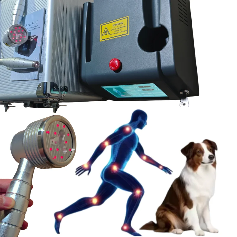 

Therapeutic Laser Device 650nm+808nm Dual Wavelength 1650mW Effective for Sciatica, Carpal Tunnel, Muscle Recovery