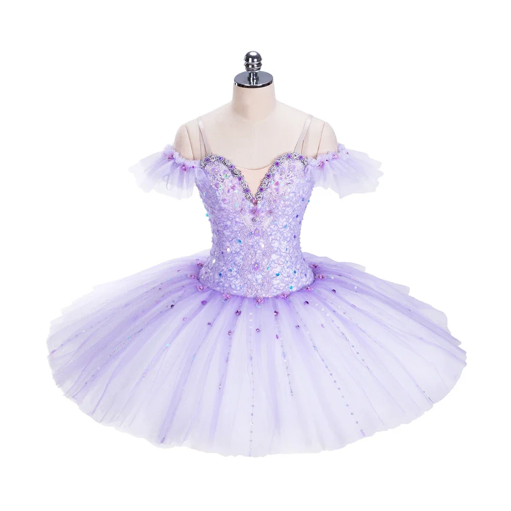 Girls dance tutu adult customized Lilac Fairy 12 layers ballet classical tutu women Sugar Plum Fairy professional ballet dress