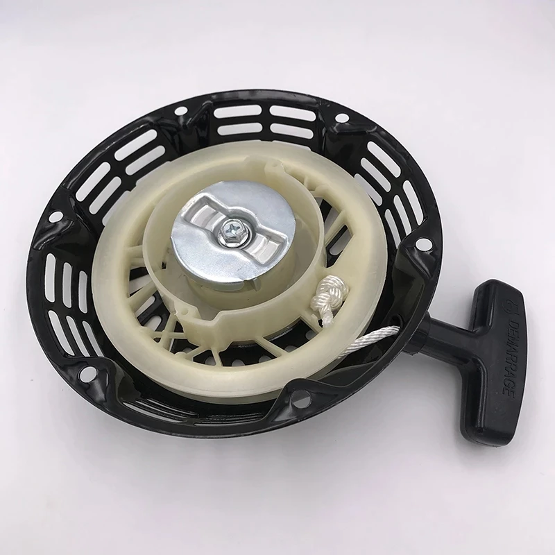 芝刈り機,芝刈り機,チェーンソー,gx160,gx200,5.5hp,6.5hpに適した黒いリコイルスターター