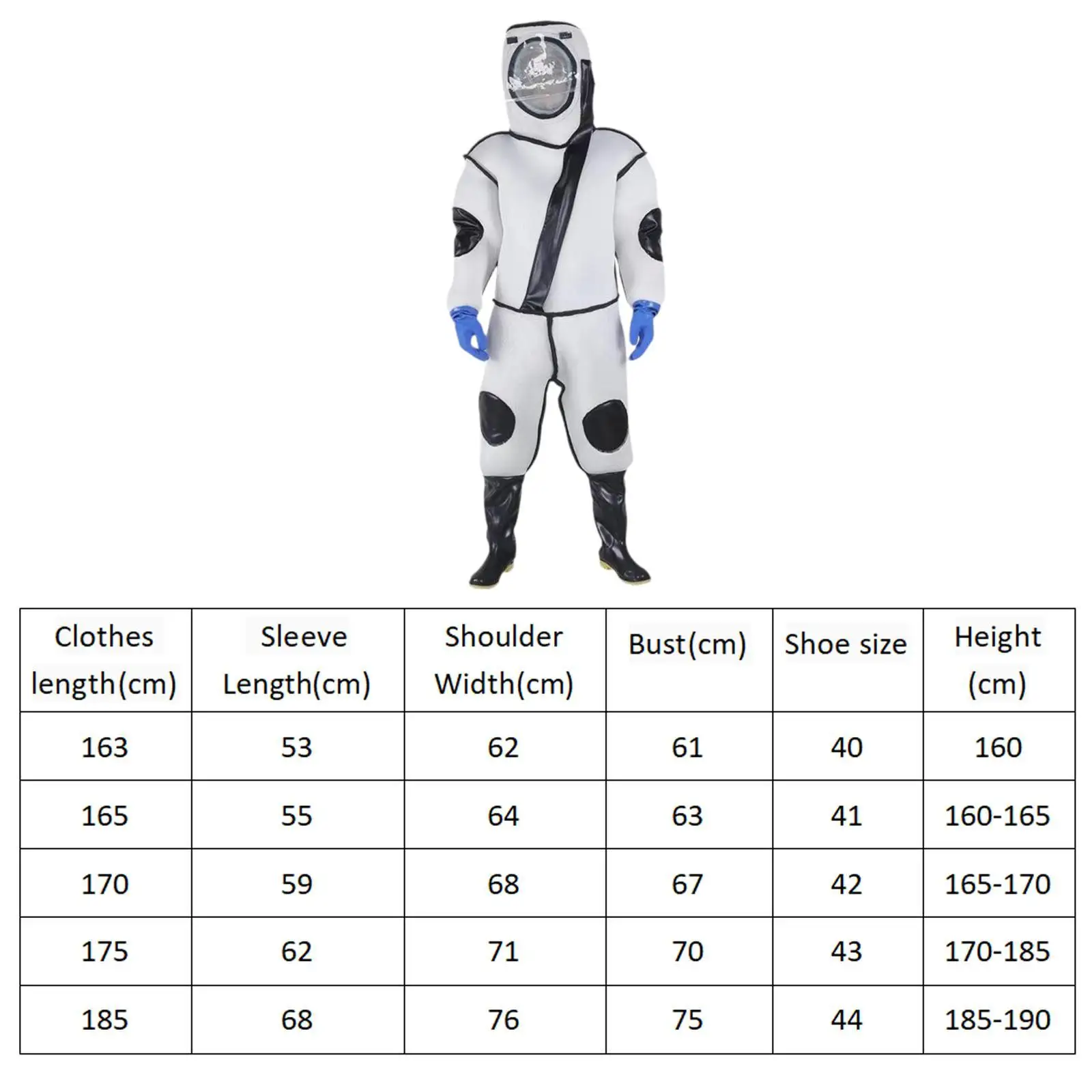 Beekeeping Supplies Professional Suit for Men Women 3D Mesh Breathable Full Body Outfit with Transparent Face Shield for Safe