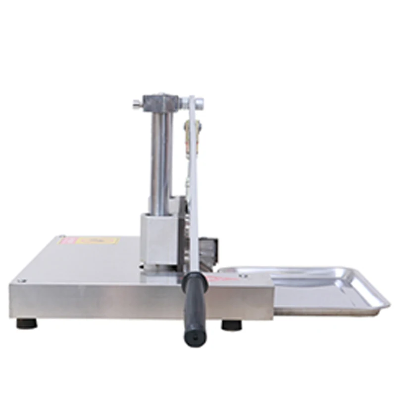 آلة تقطيع العظام التجارية دليل قاطعة ذات شفرة للعظام المقصلة 350 الأضلاع لحم الخنزير آلة تقطيع المنزلية خنزير تقطيع