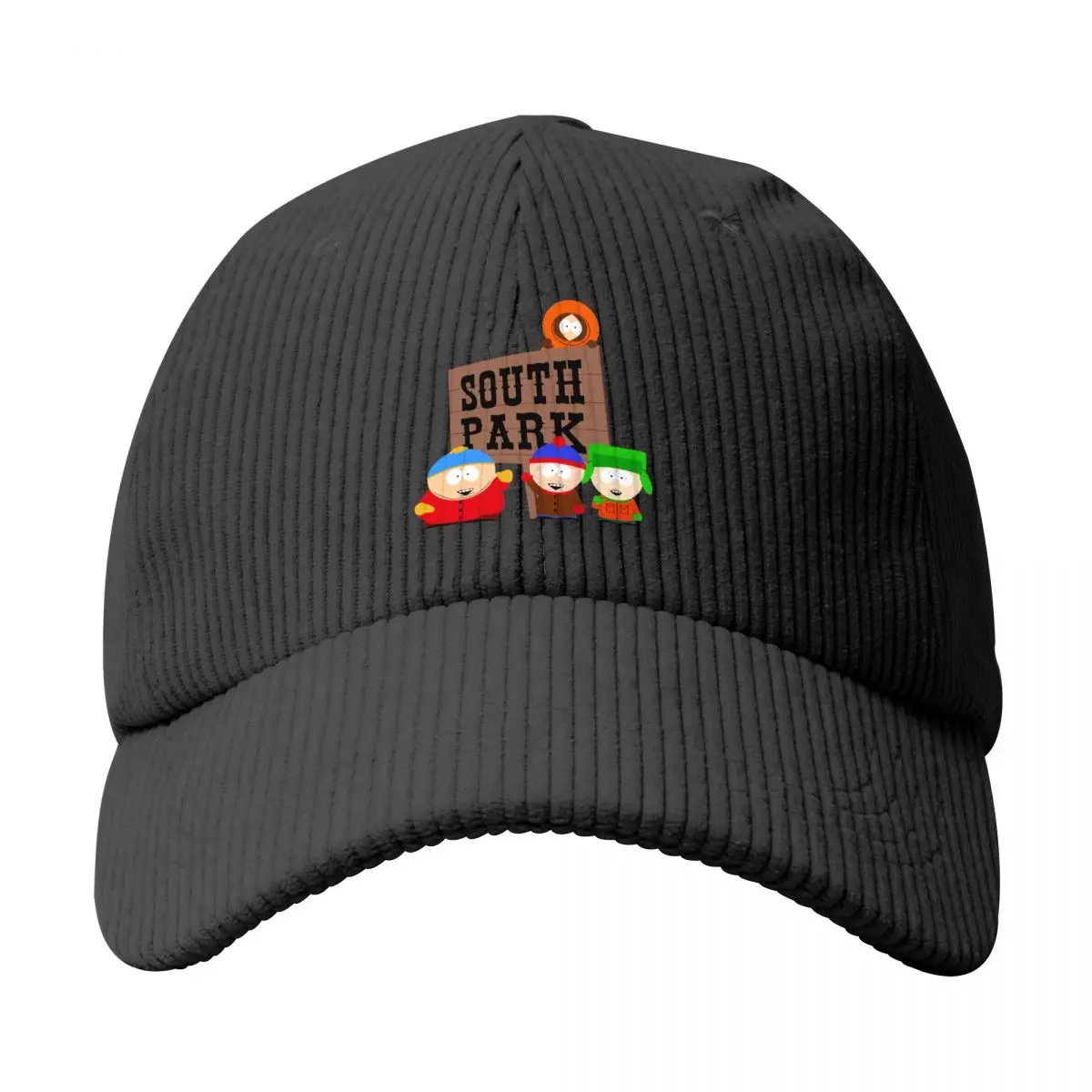 New Southparks Heads Baseball Caps Bone Snapbacks Black Sports Hats