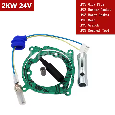 12V/24V 2KW 5KW 8KW 88W-98W Car Truck Boat Caravan Yacht Parking Heater Ceramic Glow Plug Wrench Similar Eberspacher D2 D4 4S