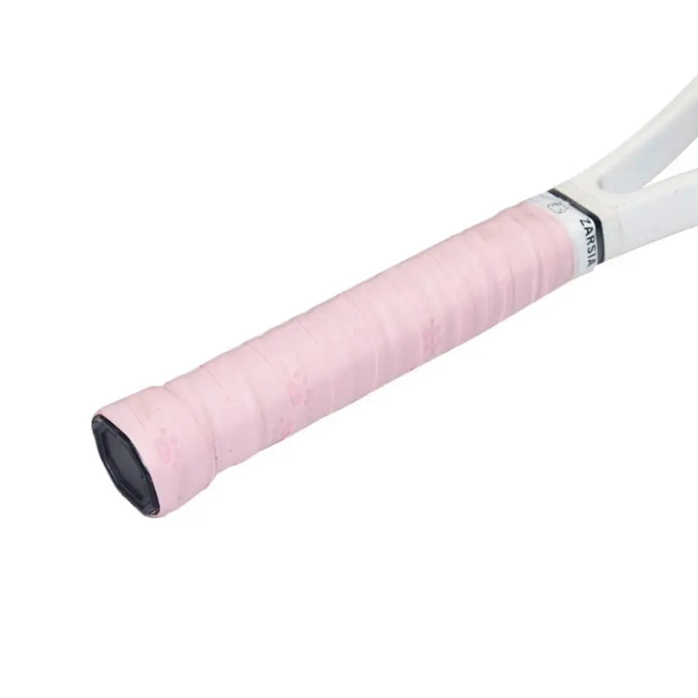 

Теннисная обмотка для ракеток Training Cat Claws, нескользящая лента для рукоятки, впитывающая пот, для бадминтона, рыбалки, милая обмотка для ракеток