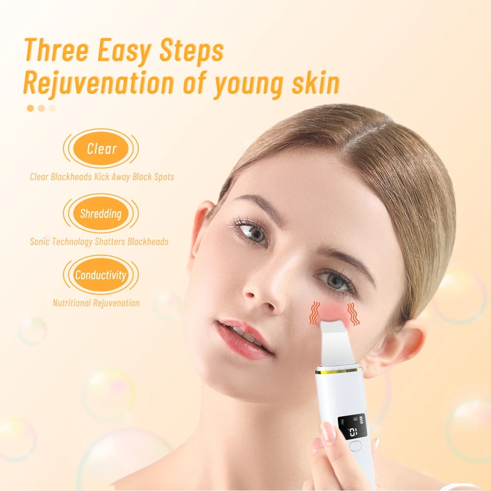 Blackhead Remover Blackhead Cleaning Pore Shrinking Beauty Device Dead Skin Acne Scalper Facial Pore Cleanser