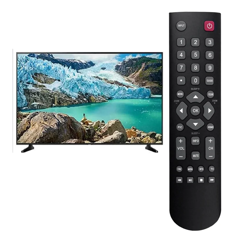 

1 Piece RC2000N01 RC3000N01 Replace Remote For TCL LCD TV 28D2700 32B2800 32D2700 32S360 32S3600 39S3600 40FD2700 48FD2700-AU47