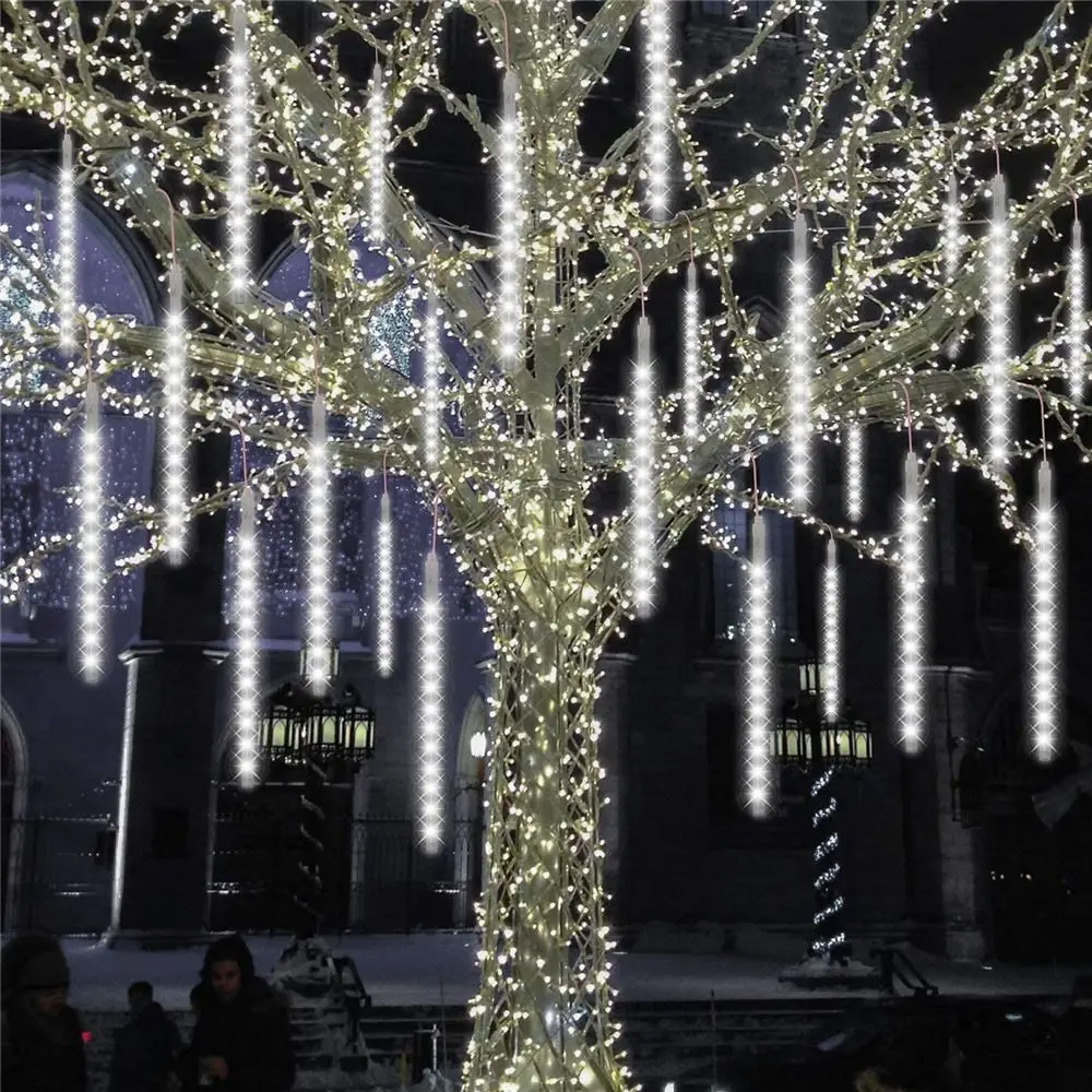 Декоративная гирлянда-метеорит для улицы, сада, свадьбы, Рождества, праздника