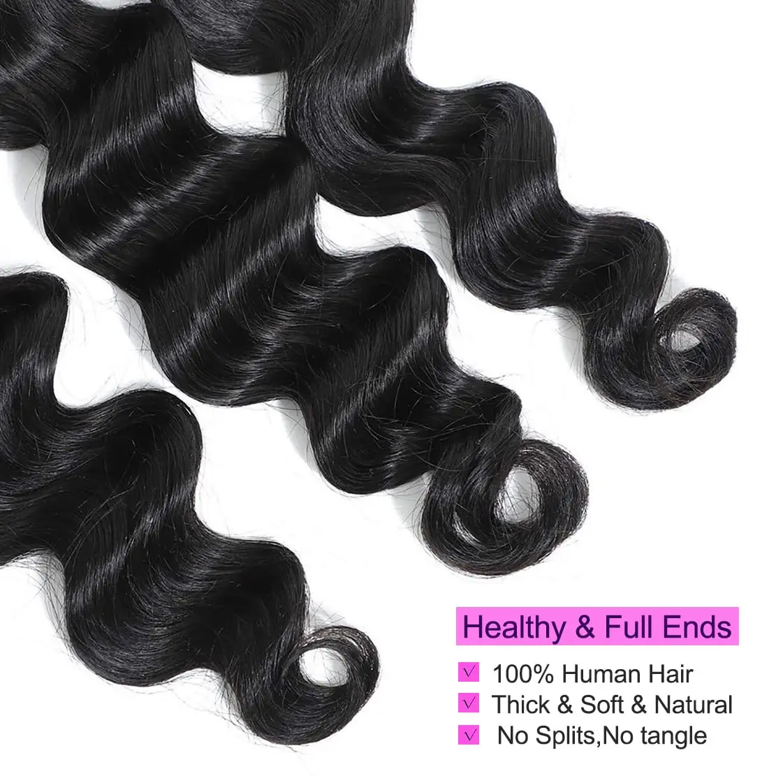 16A Loose Waves Wig Human Hair Bundles 30 Inch Brazilian Unprocessed Human Hair Virgin 3/4 Pcs Deep Wave Bundles Hair Extensions