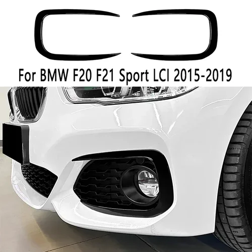 Imagen 1 del producto Para Bmw Serie 1 F20 F21 Sport LCI 2015-2019 BMW 118i 120i 125i parachoques delantero de coche luz antiniebla lateral rejilla Canard alerón divisor