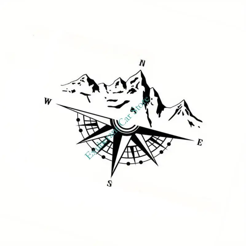 ملصقات H3CE للمركبات الجبلية لتوجيهات الطقس، شارات قوية محمية من مادة PVC