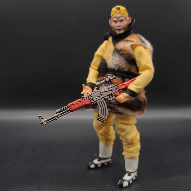 

1/12 Soldier Accessories AK47 Plastic Weapon Toy High Quality Model Fit 6'' Action Figure Body In Stock