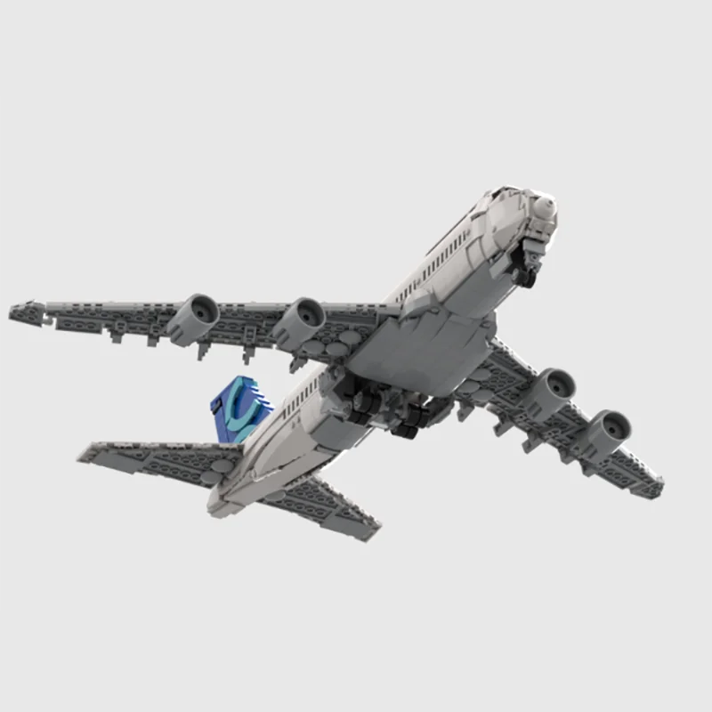 Building Blocks MOC Boeing 747 Manned Passenger Aircraft  Bricks Space Shuttle Model DIY Toys Kids Christmas Gifts