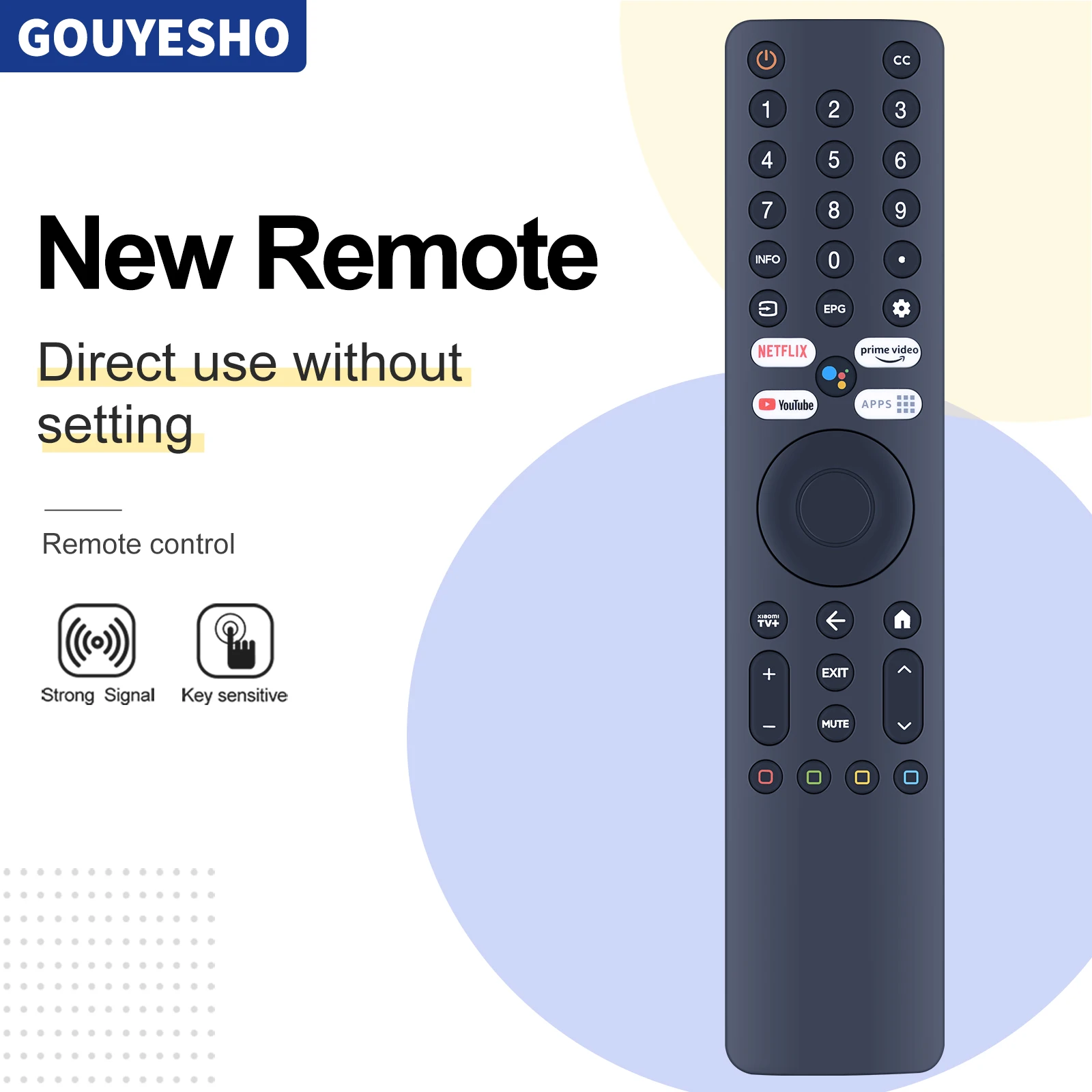 جهاز تحكم عن بعد صوتي XMRM-ML جديد لتلفزيون Xiaomi Ultra HD 4K QLED Q2 50 "55" 65" #2