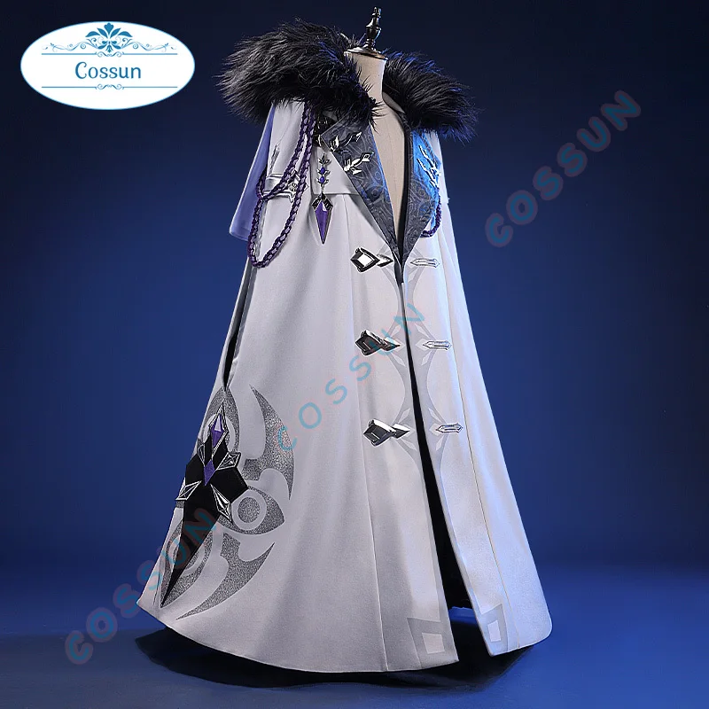 

Genshin Impact Fatui Columbina /Pulcinella /Arlecchino /Sandrone/Capitano/Il Dottore/ Pantalone/Tartaglia Cloak Cosplay Costume